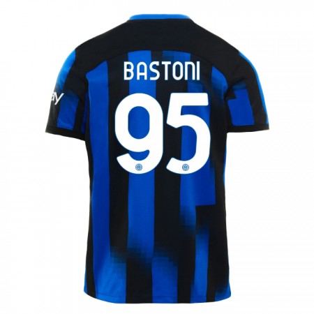 Nogometni Dres Inter Milan Bastoni 95 Domaći 2023-24 Nogometni Dres Inter Milan Bastoni 95 Domaći 2023-24